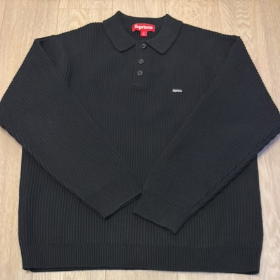 Supreme Small Box Polo Sweater Supreme Small Box Polo Sweater