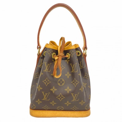 【6dd4168】ルイヴィトン ハンドバッグ モノグラム ミニノエ M42227 ブラウン【中古】レディース