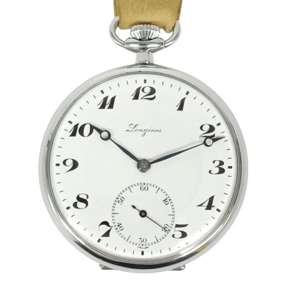 LONGINES ロンジン スモールセコンド 手巻き 15石 5172030 懐中時計 C971