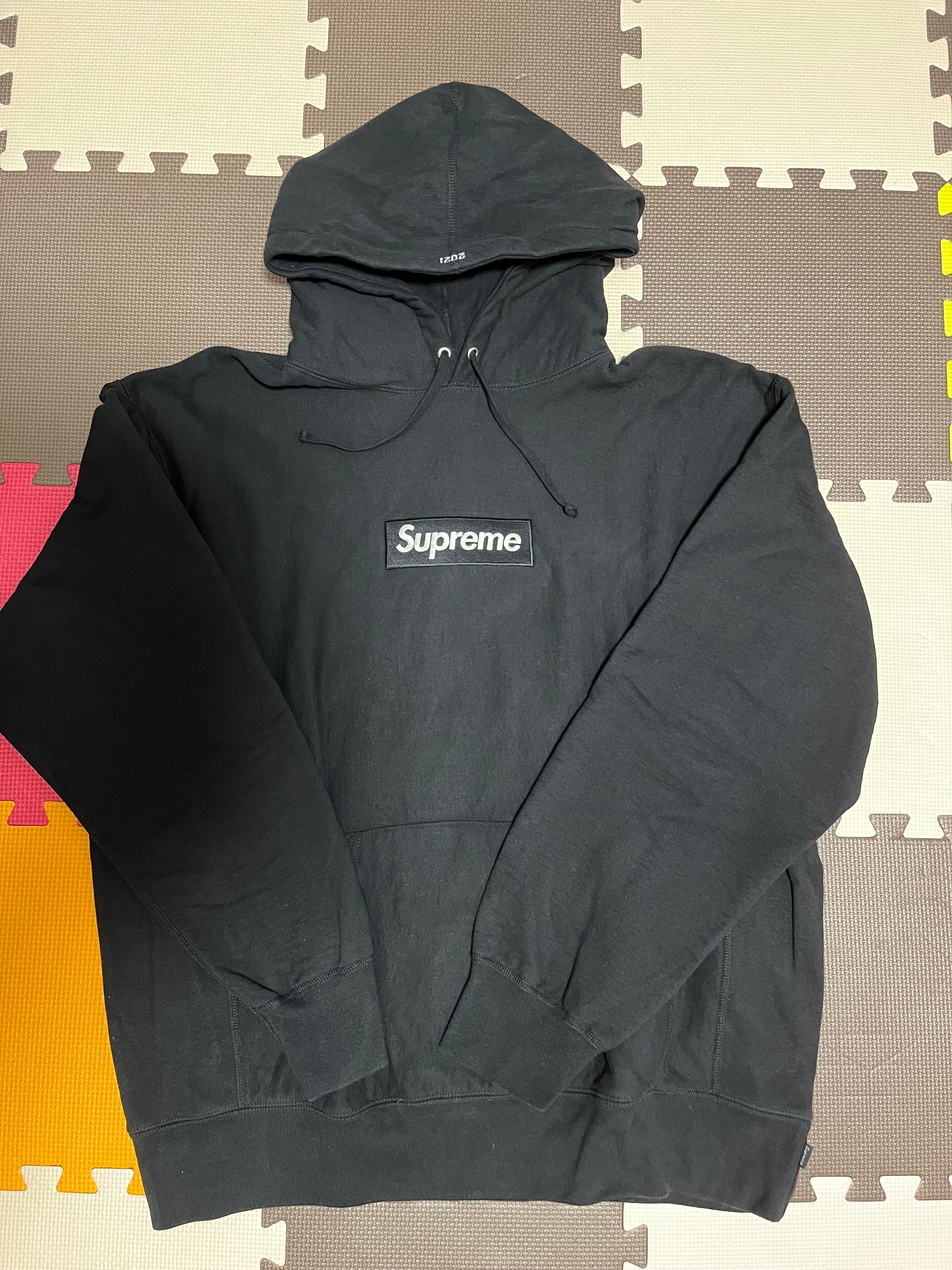 Supreme Box Logo Hooded Sweatshirt "Black" (21FW)