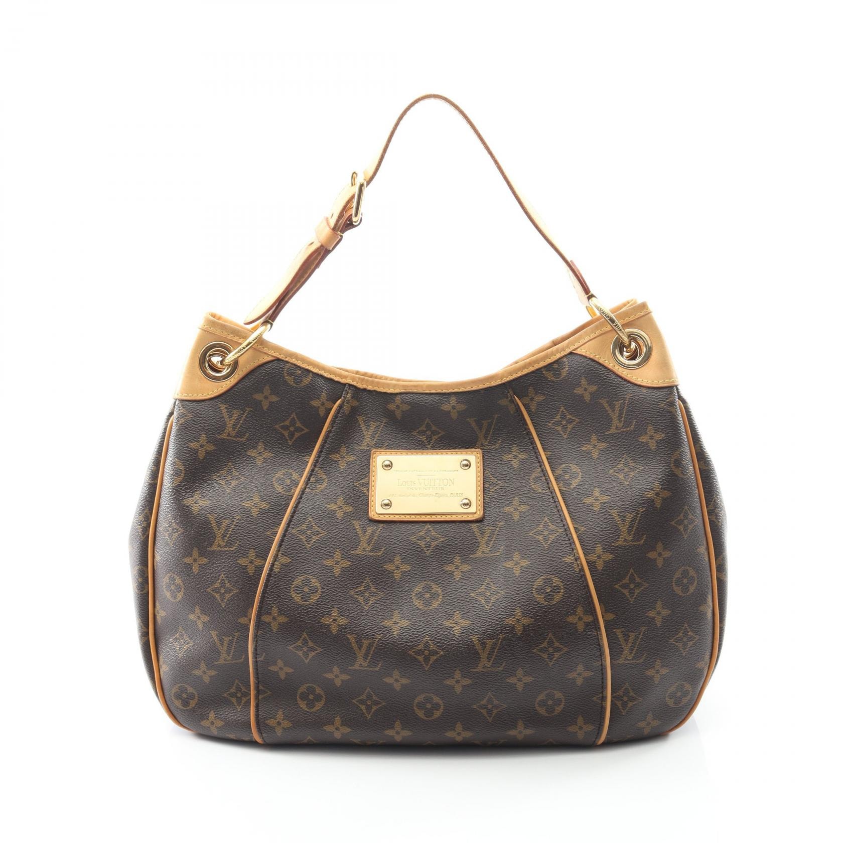 ルイ・ヴィトン LOUIS VUITTON ガリエラPM ショルダーバッグ バッグ PVCコーティングキャンバス レザー モノグラム レディース ブラウン系 M56382 【中古】