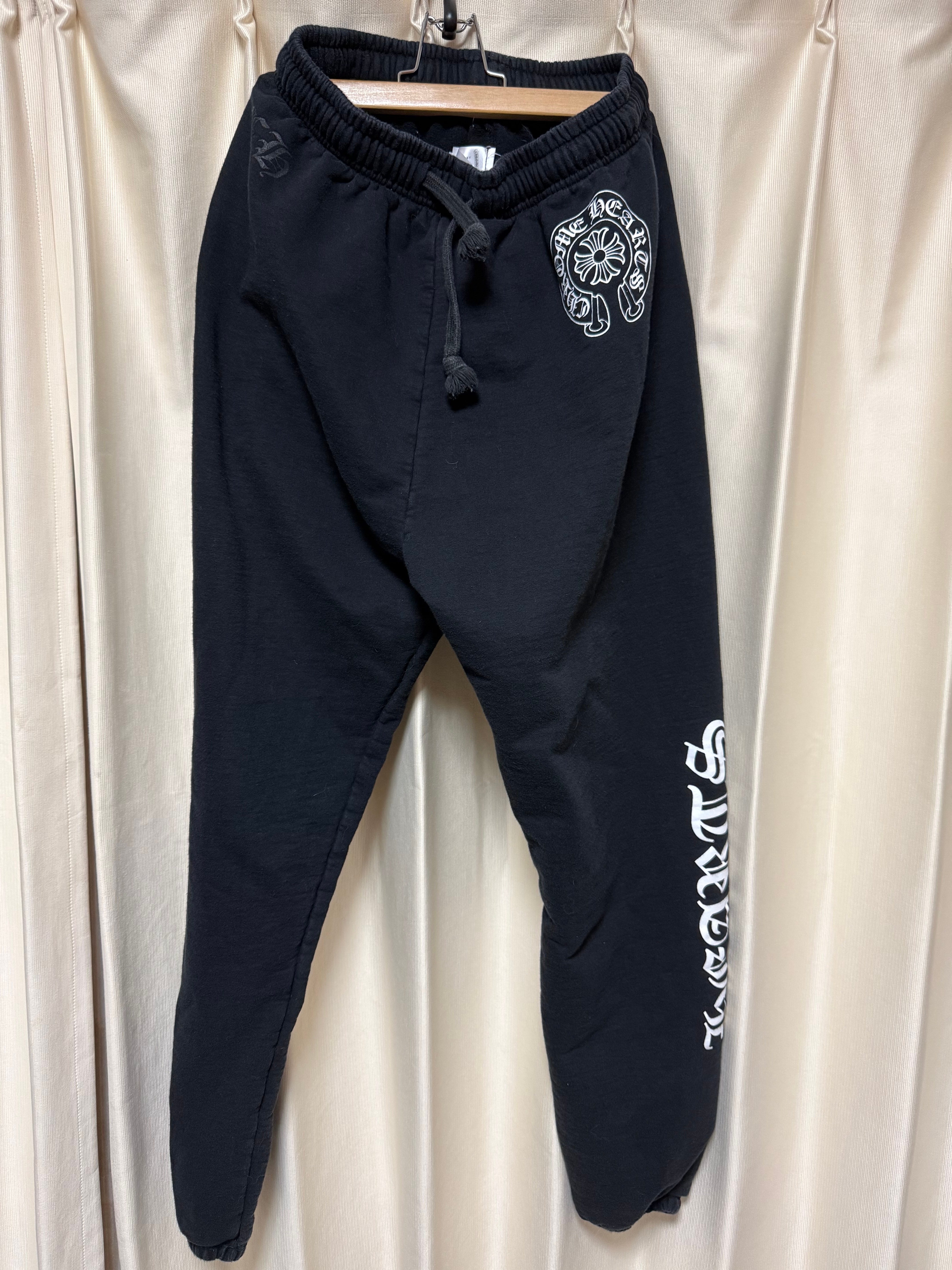 Chrome Hearts Horseshoe Logo Sweatpants "Black"