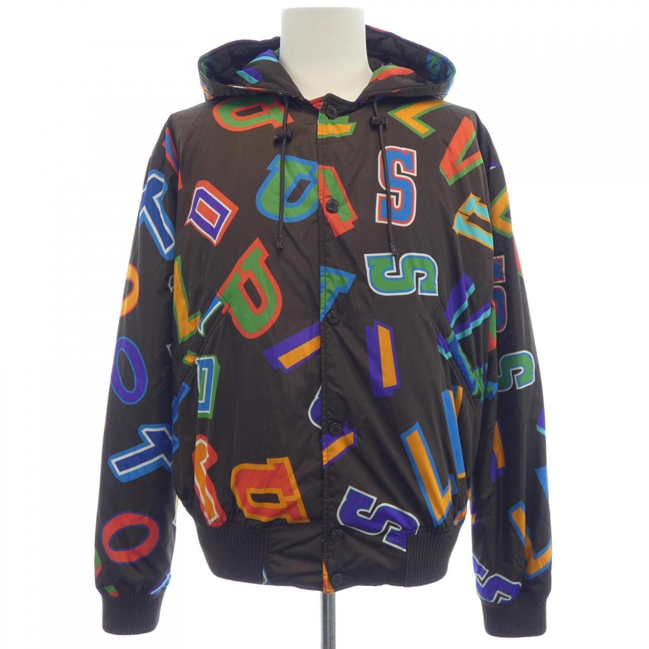 ルイヴィトン LOUIS VUITTON NBAレターフーデッドブルゾン HLB01EES8 ブルゾン