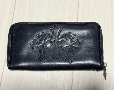 クロムハーツ REC F ZIP 3セメタリークロス ウォレット 財布