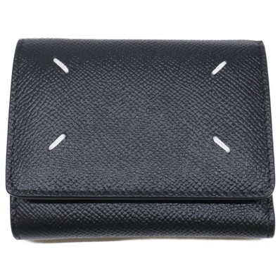 メゾンマルジェラ 【新品同様】11 SA3UI0017P4745T8013 4ステッチ 三つ折り ウォレット