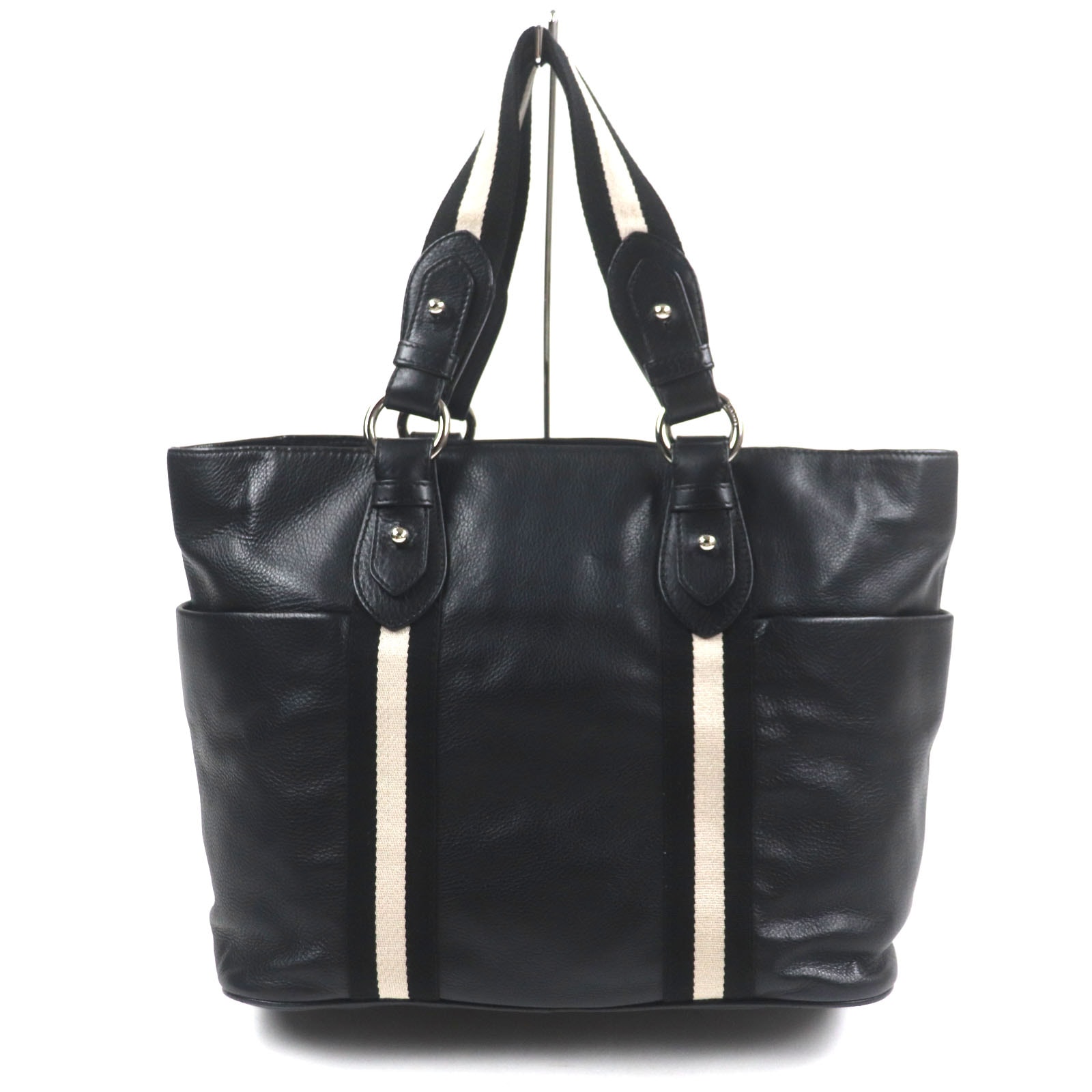 美品 バリー トートバッグ TALINE トレイン スポッティング ブラック