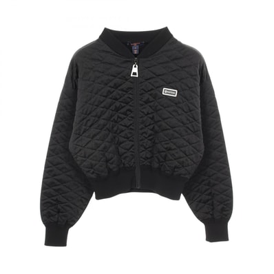 ルイ・ヴィトン LOUIS VUITTON ダイヤモンドニット ブルゾン 衣料品 アウター ウール レディース ブラック系 RW222W PT9 FNKC01 【中古】