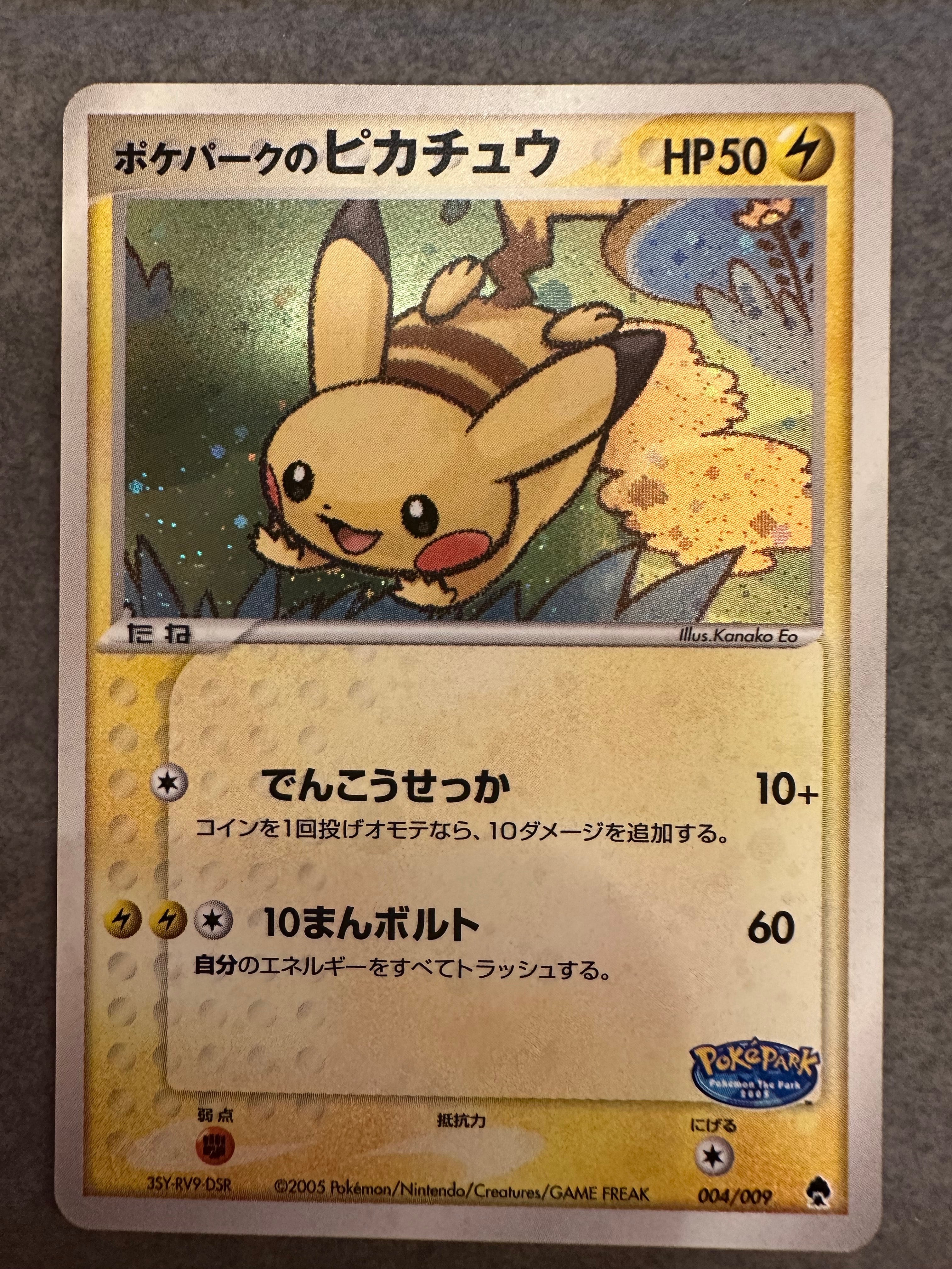 PSA10】ポケパークのピカチュウ [PCG 004/009](ポケパークプレミアム