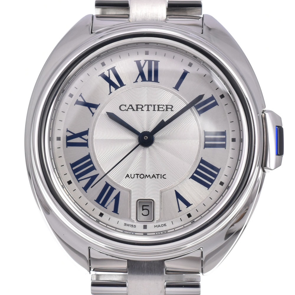 カルティエ CARTIER WSCL0006 クレドゥ カルティエ シルバー 自動巻き レディース 美品 腕時計 P#148394
