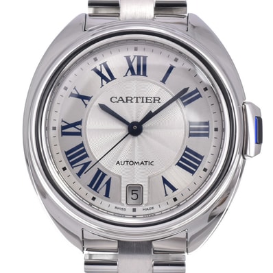 カルティエ CARTIER WSCL0006 クレドゥ カルティエ シルバー 自動巻き レディース 美品 腕時計 P#148394