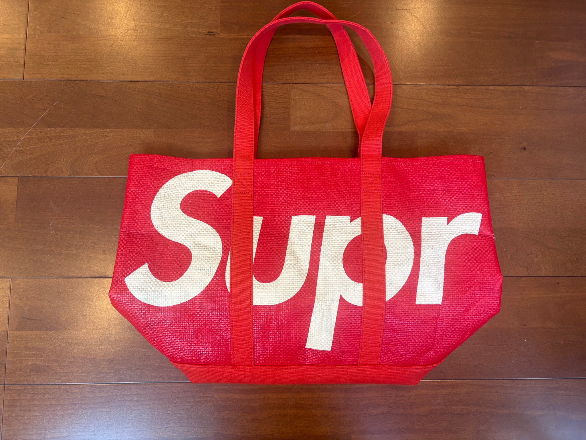 Supreme Raffia Tote 