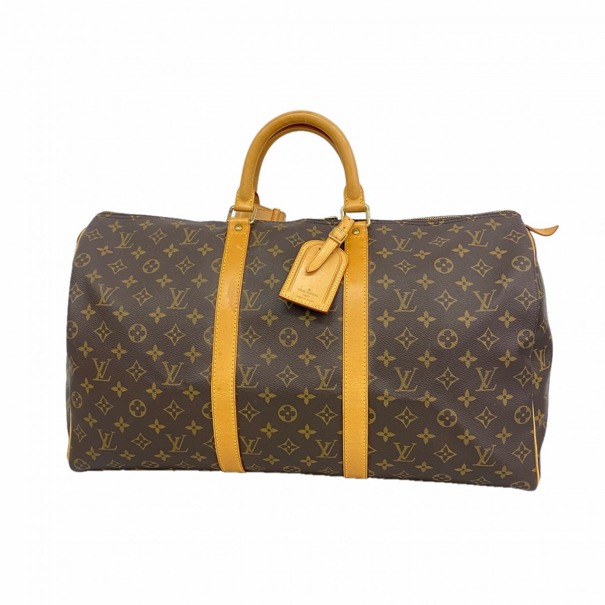 【6gd3828】ルイヴィトン ボストンバッグ モノグラム キーポル50 M41426 ブラウン【中古】メンズ レディース ユニセックス