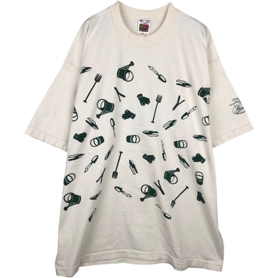 古着 00年代 フルーツオブザルーム FRUIT OF THE LOOM Lofteez プリントTシャツ USA製 メンズXL相当/eaa636019