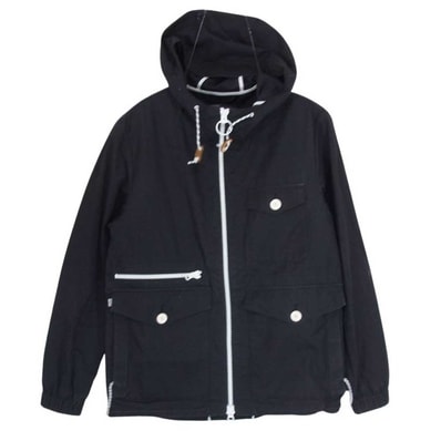 Levi's リーバイス ジャケット Levis CALIFORNIA リーバイス カルフォニア マウンテン パーカー ナイロン ジャケット ブラック系 XS【中古】