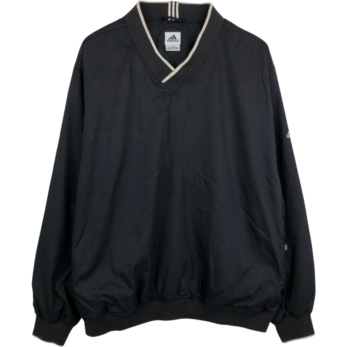古着 00年代 アディダス adidas CLIMASHELL WIND Vネック ウォームアッププルオーバー メンズL相当/eaa665533