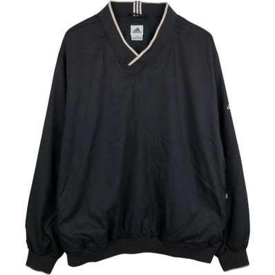 古着 00年代 アディダス adidas CLIMASHELL WIND Vネック ウォームアッププルオーバー メンズL相当/eaa665533