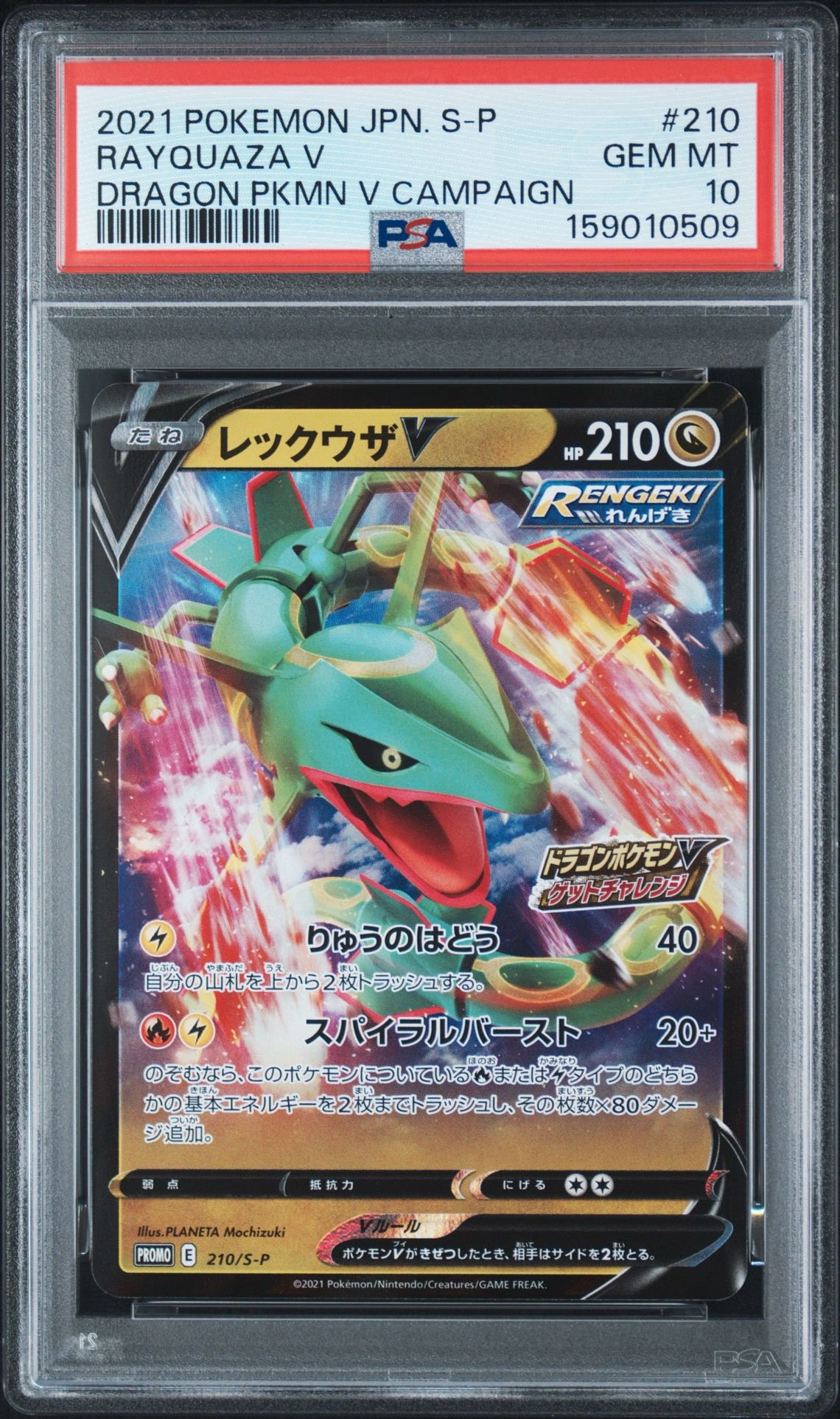 Rayquaza V - 210/S-P