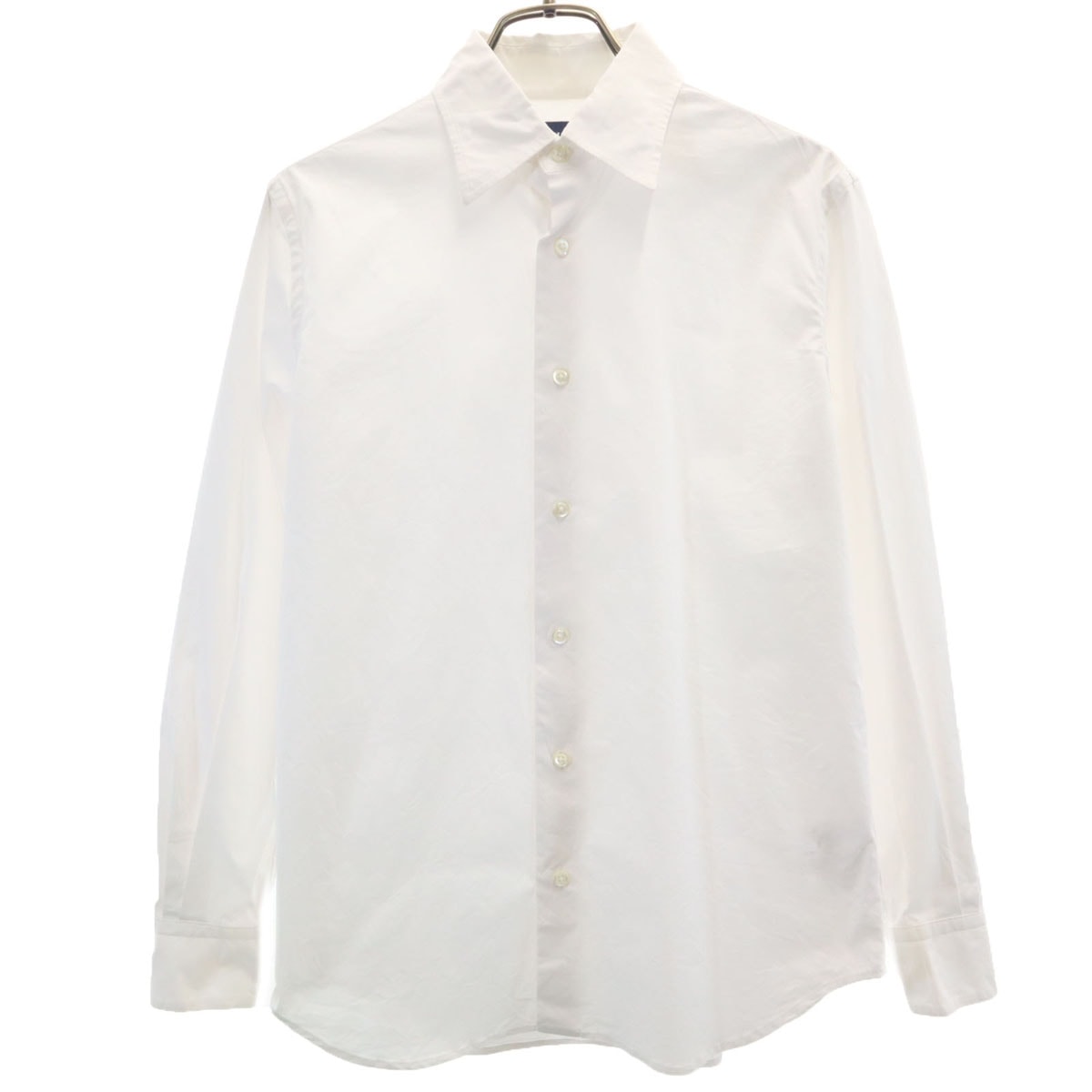 RALPH RALPH LAUREN ラルフラルフローレン 日本製 長袖 カッターシャツ 7 ホワイト