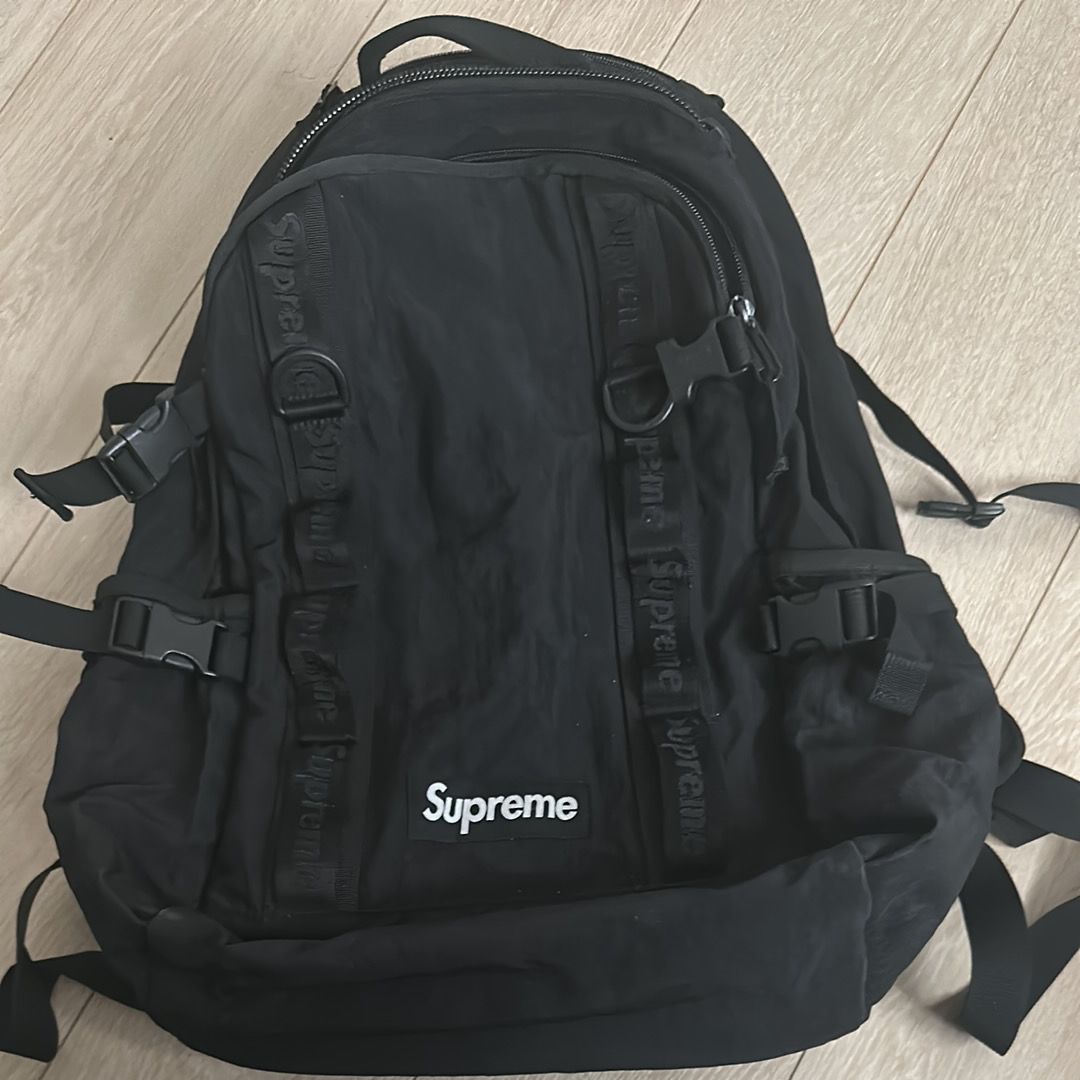 シュプリーム 20FW バックパック 21L "ブラック"
