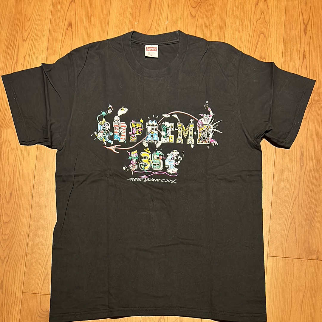 Supreme Varsity Tee "Black"