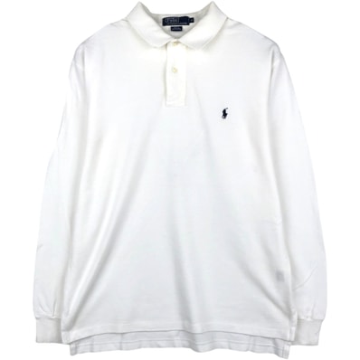 古着 ラルフローレン Ralph Lauren POLO by Ralph Lauren 長袖 ポロシャツ メンズM相当/eaa648983