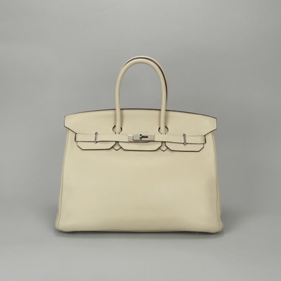 エルメス HERMES バーキン35 バーキン 35 バッグ トートバッグ トリヨンクレマンス パルシュマン Parchemin ベージュ系 beige シルバー金具