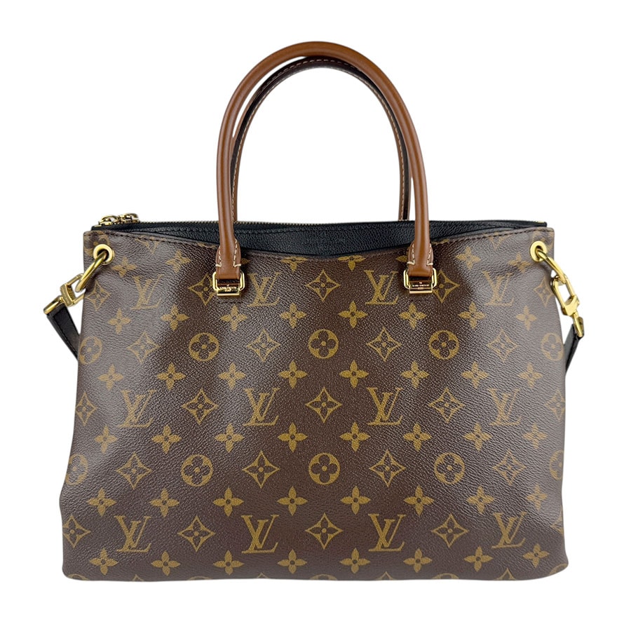 ルイ ヴィトン LOUIS VUITTON ハンドバッグ ショルダーバッグ モノグラム パラス モノグラムキャンバス ノワール レディース M42756【中古】 z7489