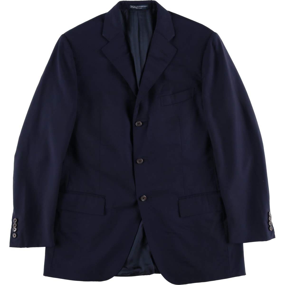 古着 ラルフローレン Ralph Lauren POLO by Ralph Lauren ウールテーラードジャケット イタリア製 メンズM相当/eaa619178