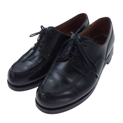 J.M WESTON ジェイエムウエストン その他靴 641-35 ゴルフ レザー ローファー シューズ ブラック系 4.5【中古】