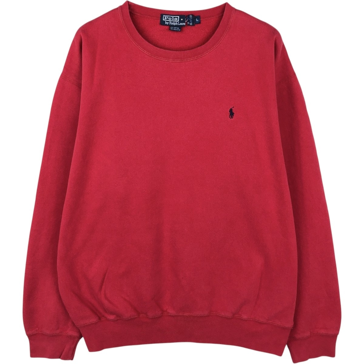 古着 ラルフローレン Ralph Lauren POLO by Ralph Lauren ワンポイントロゴスウェットシャツ トレーナー メンズL相当/eaa670623