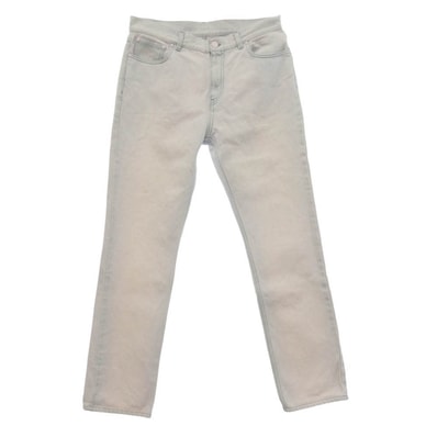 LOUIS VUITTON ルイ・ヴィトン 20SS HID63W ストレート ジーンズ デニム パンツ ピンク系 32【中古】