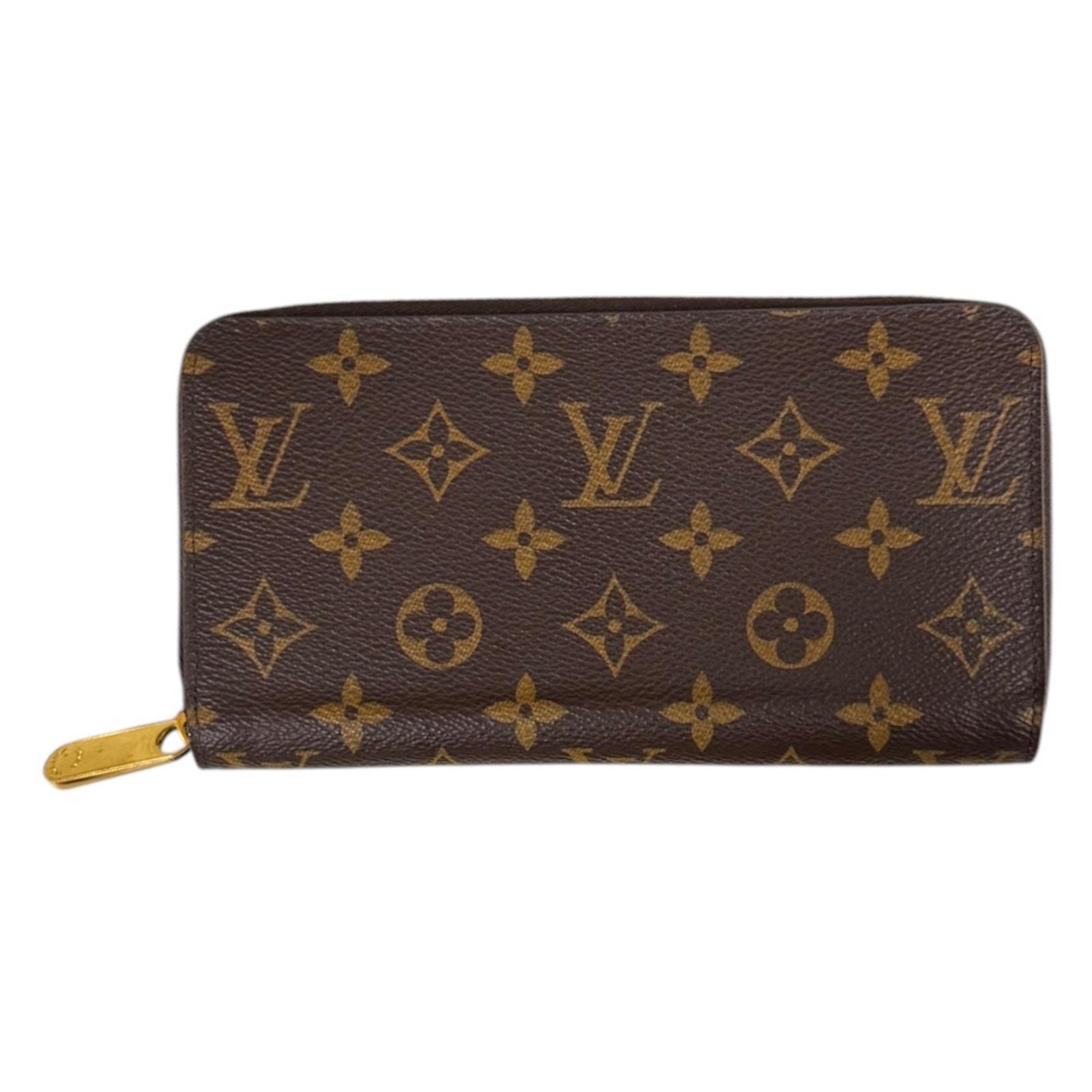 ルイヴィトン ジッピーウォレット モノグラム 長財布 モノグラムキャンバス M42616 ユニセックス LOUIS VUITTON 中古