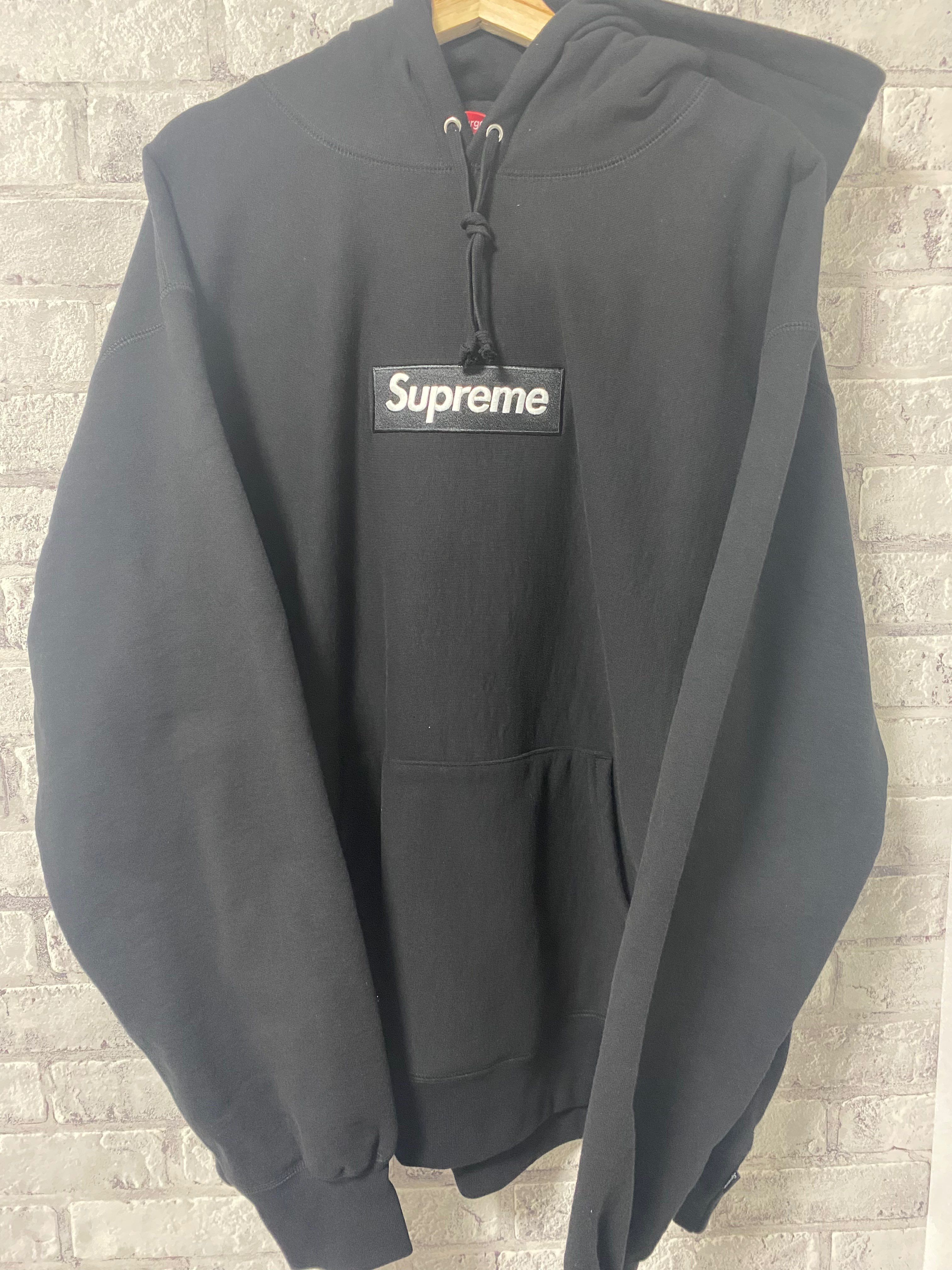 Supreme Box Logo Hooded Sweatshirt "Black" (21FW)