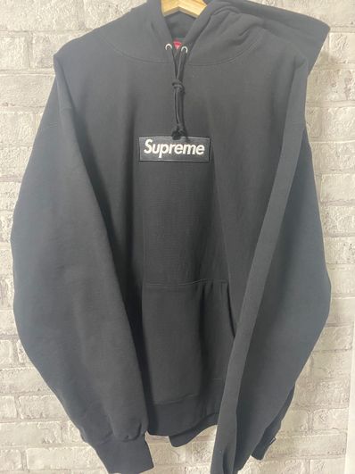 Supreme Box Logo Hooded Sweatshirt "Black" (21FW)