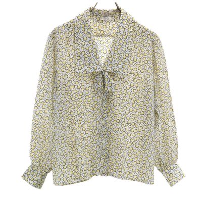 CELINE セリーヌ 90s 長袖 ボウタイ シャツ