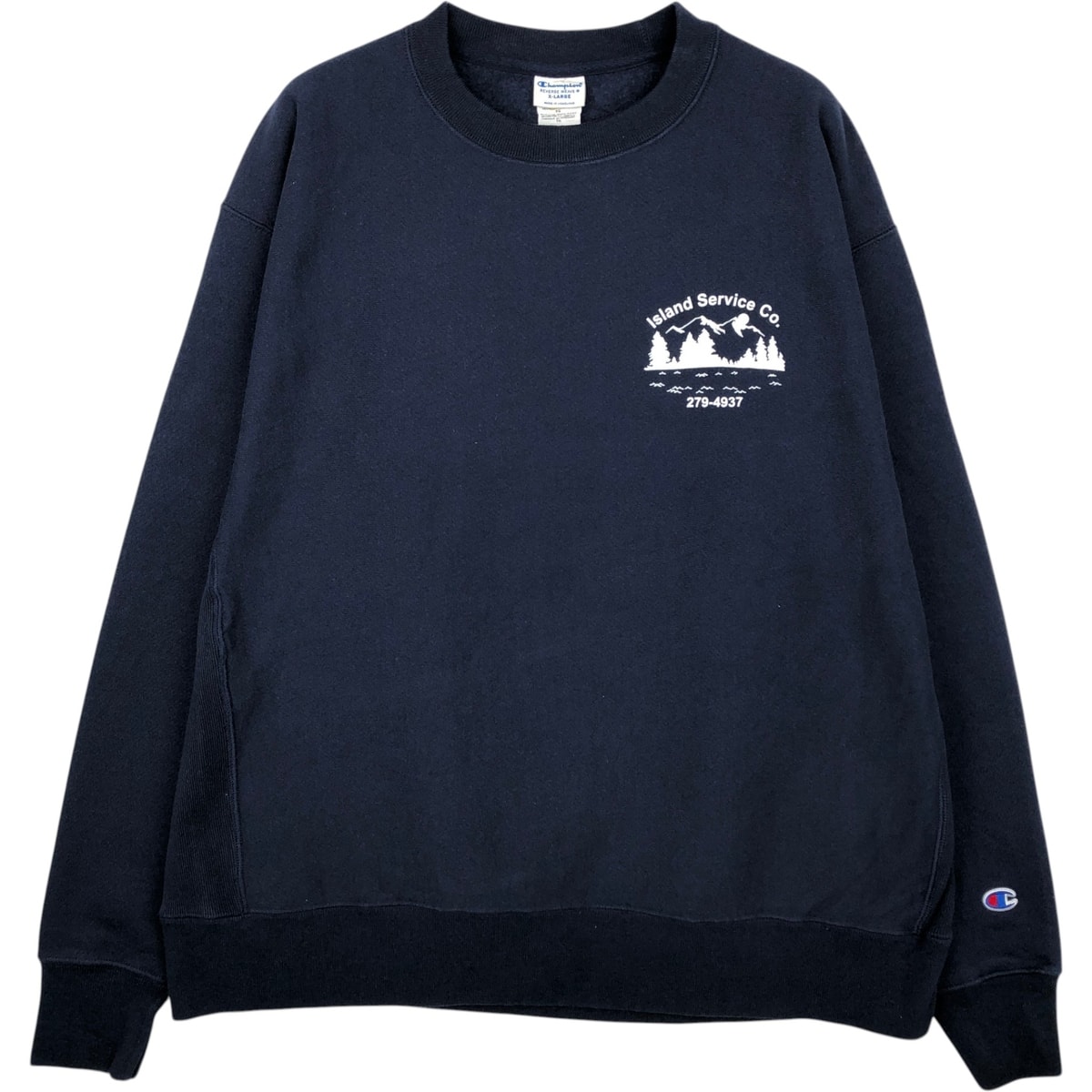 古着 チャンピオン Champion REVERSE WEAVE リバースウィーブ アドバタイジング スウェットシャツ トレーナー メンズXL相当/eaa633716