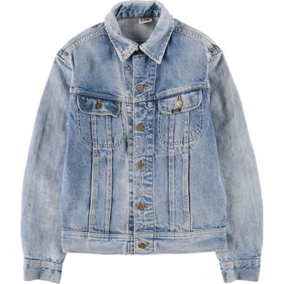 古着 80年代 リー Lee RIDERS ライダース デニムジャケット Gジャン メンズS相当 ヴィンテージ/eaa581966