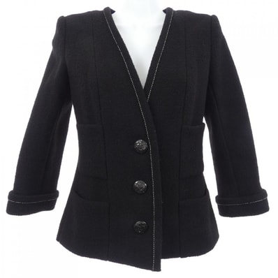 シャネル CHANEL P52637V37037 15K ノーカラージャケット