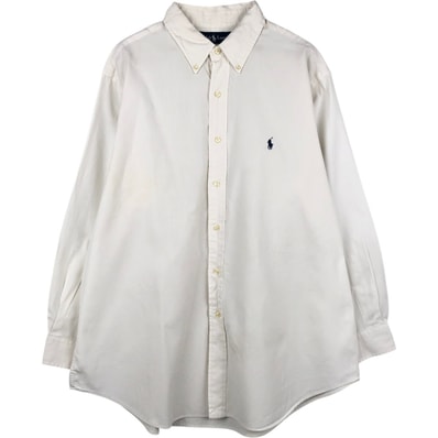 古着 ラルフローレン Ralph Lauren CLASSIC FIT 長袖 ボタンダウンシャツ メンズXL相当/eaa676420
