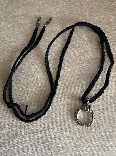 Chrome Hearts Scroll Band Pendant "Silver"