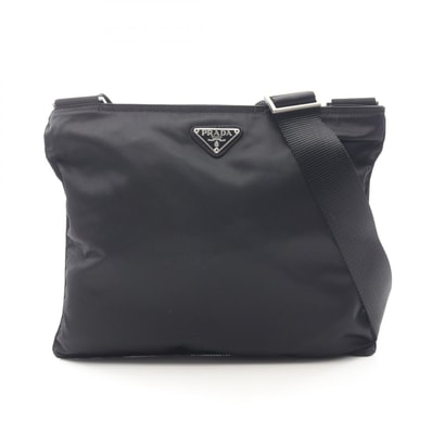 プラダ PRADA ショルダーバッグ バッグ ナイロン レディース ブラック系 【中古】