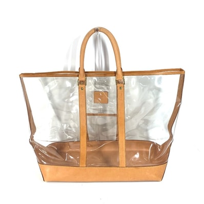 ルイヴィトン LOUIS VUITTON SEVEN DESIGNERS アイザック ミズラヒ M99027 2WAYバッグ カバン ショルダーバッグ 肩掛け 限定 トートバッグ ビニール/レザー クリア