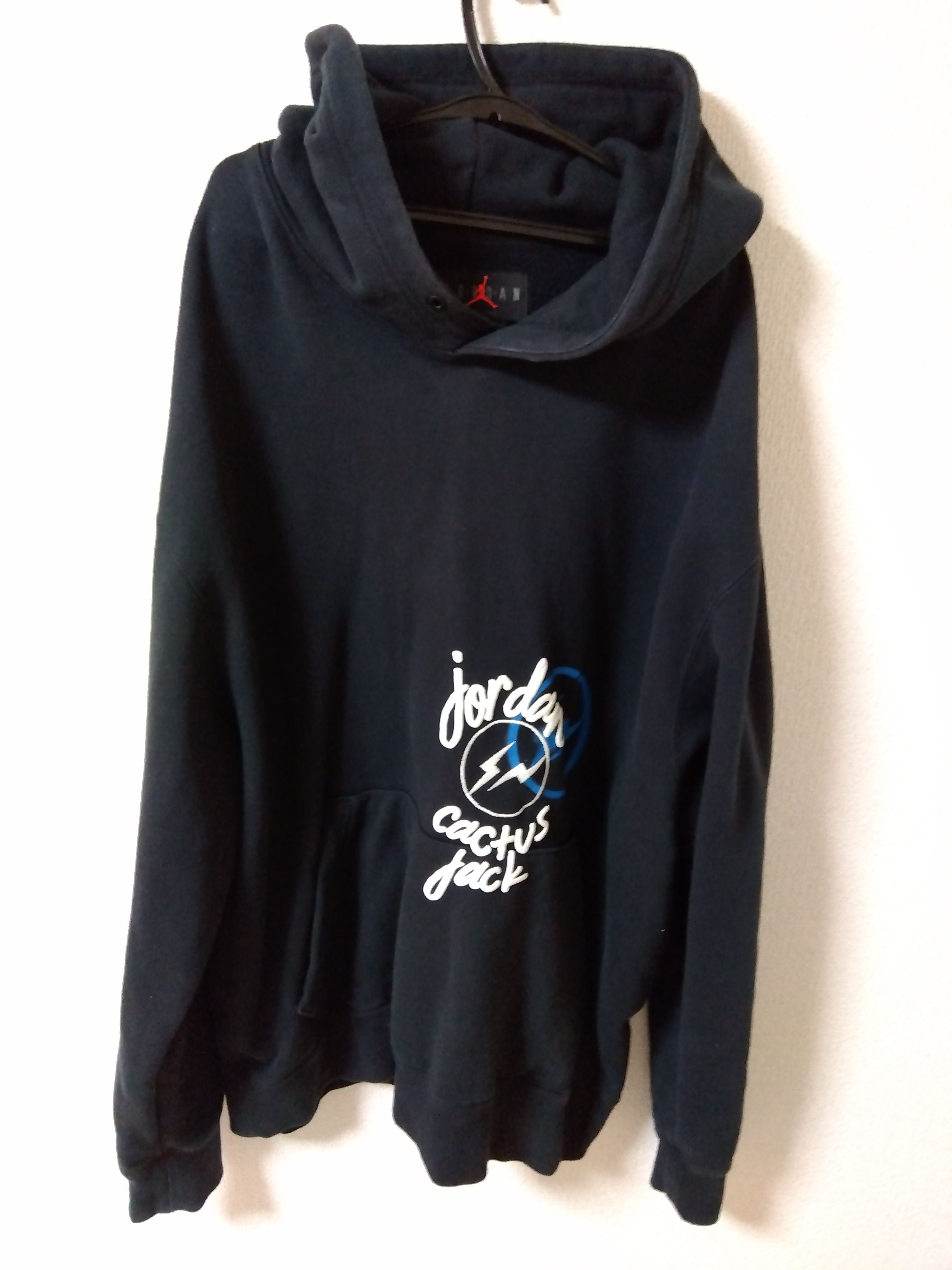 Air Jordan Travis Scott  Fragment Hoodie "Black"