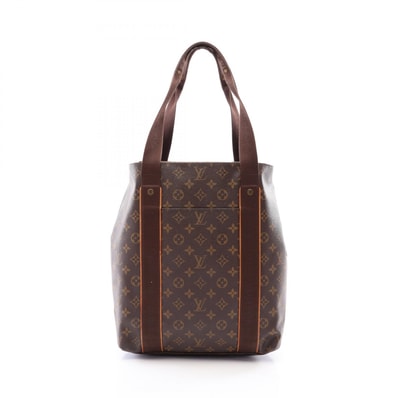 ルイ・ヴィトン LOUIS VUITTON カバ ボブール トートバッグ バッグ PVCコーティングキャンバス レザー モノグラム メンズ レディース ブラウン系 M53013 【中古】