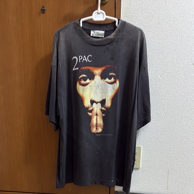 SAINT Mxxxxxx x 2PAC SS Tee "Black"