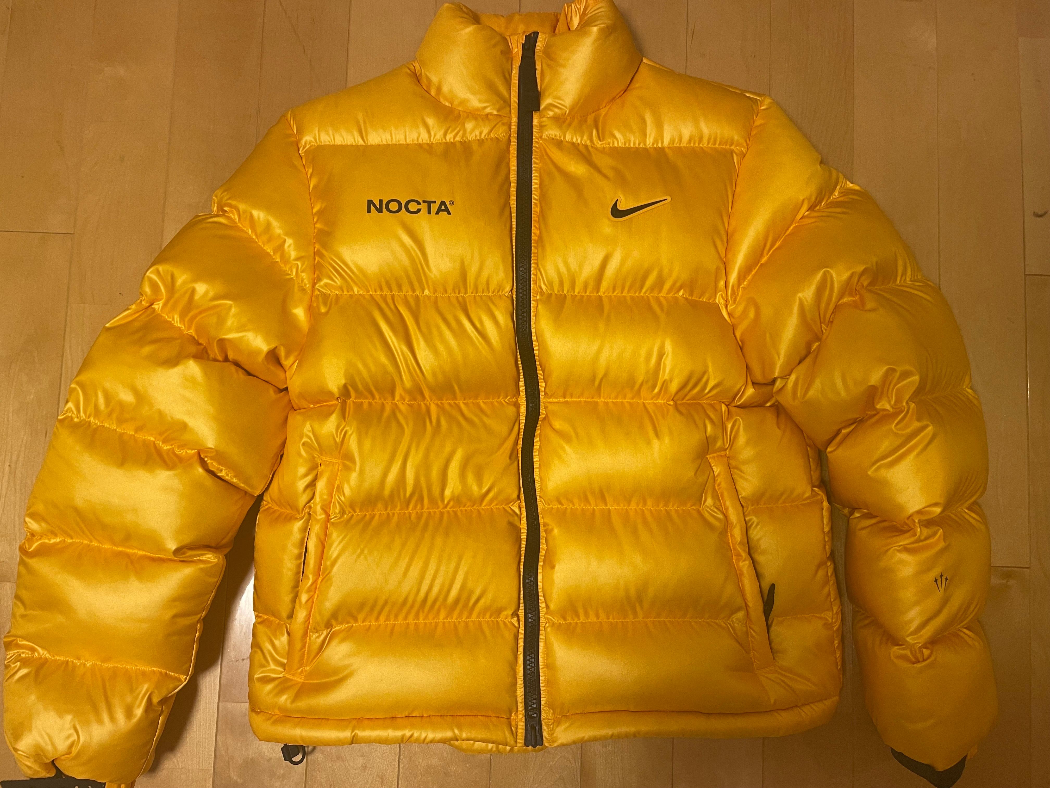 Nike x Drake NOCTA Puffer Jacket "Yellow"