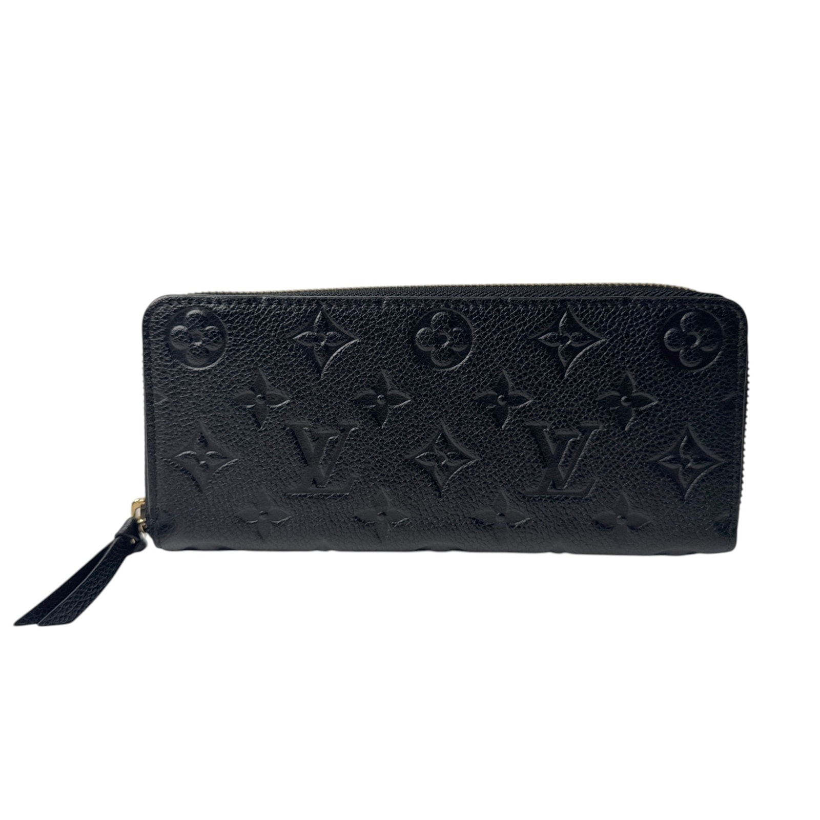 美品 ルイヴィトン LOUIS VUITTON モノグラムアンプラント ポルトフォイユ クレマンス 長財布 M60171 SP2126 レディース