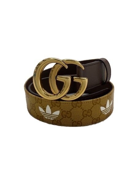 adidas x GUCCI GG Marmont Belt "Beige/Brown"