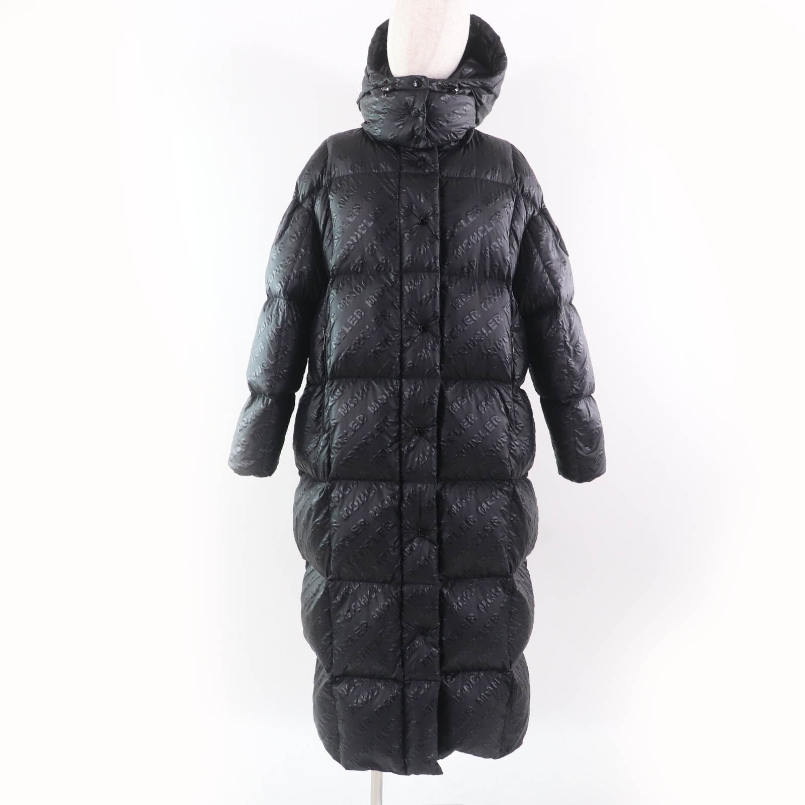 極美品 モンクレール ダウンコート PARNAIBA ブラック レディース 2