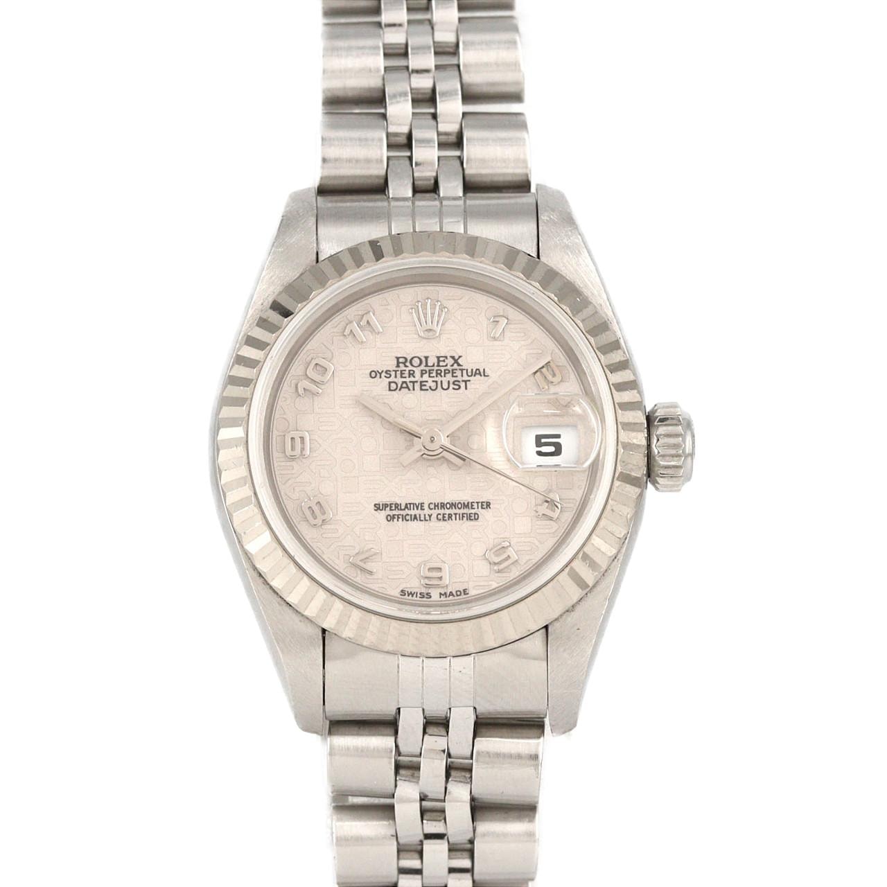 【ノーメンテナンス還元価格】ロレックス デイトジャスト 69174 SSxWG 自動巻 U番